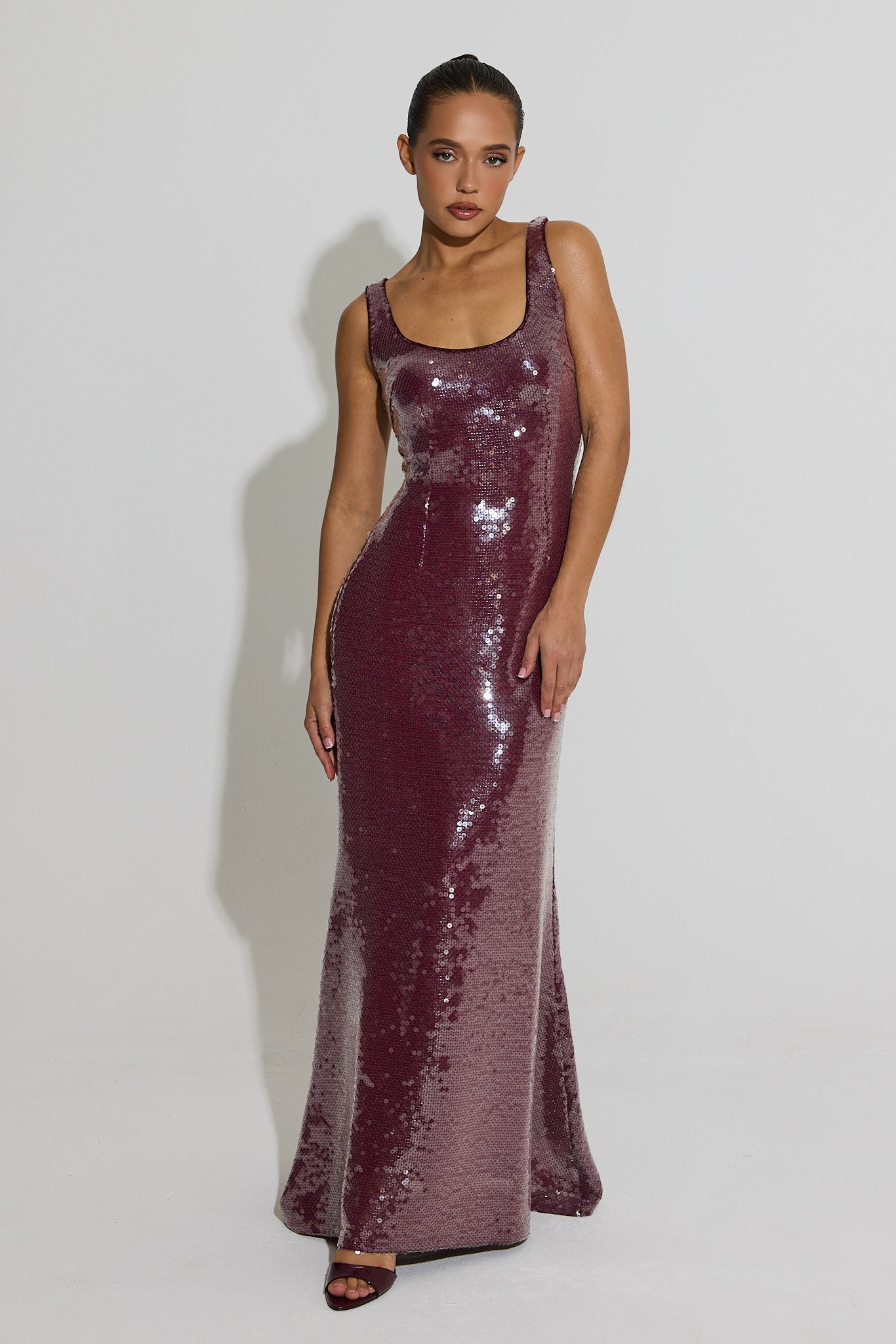 calista ombre flame maxi dress Calisa Ombre Flame Maxi
