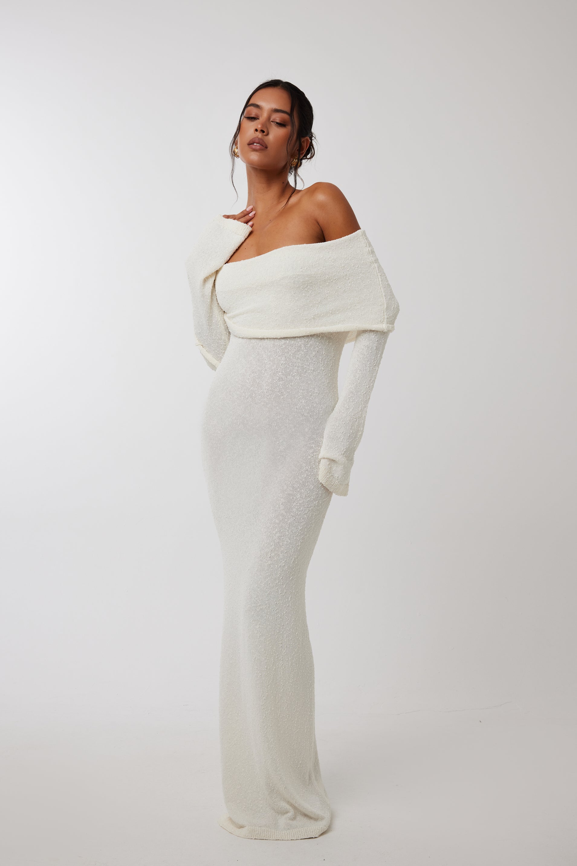 aria cove maxi dress AURELIA CREAM – Aria Cove