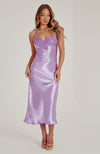lilac maxi dress