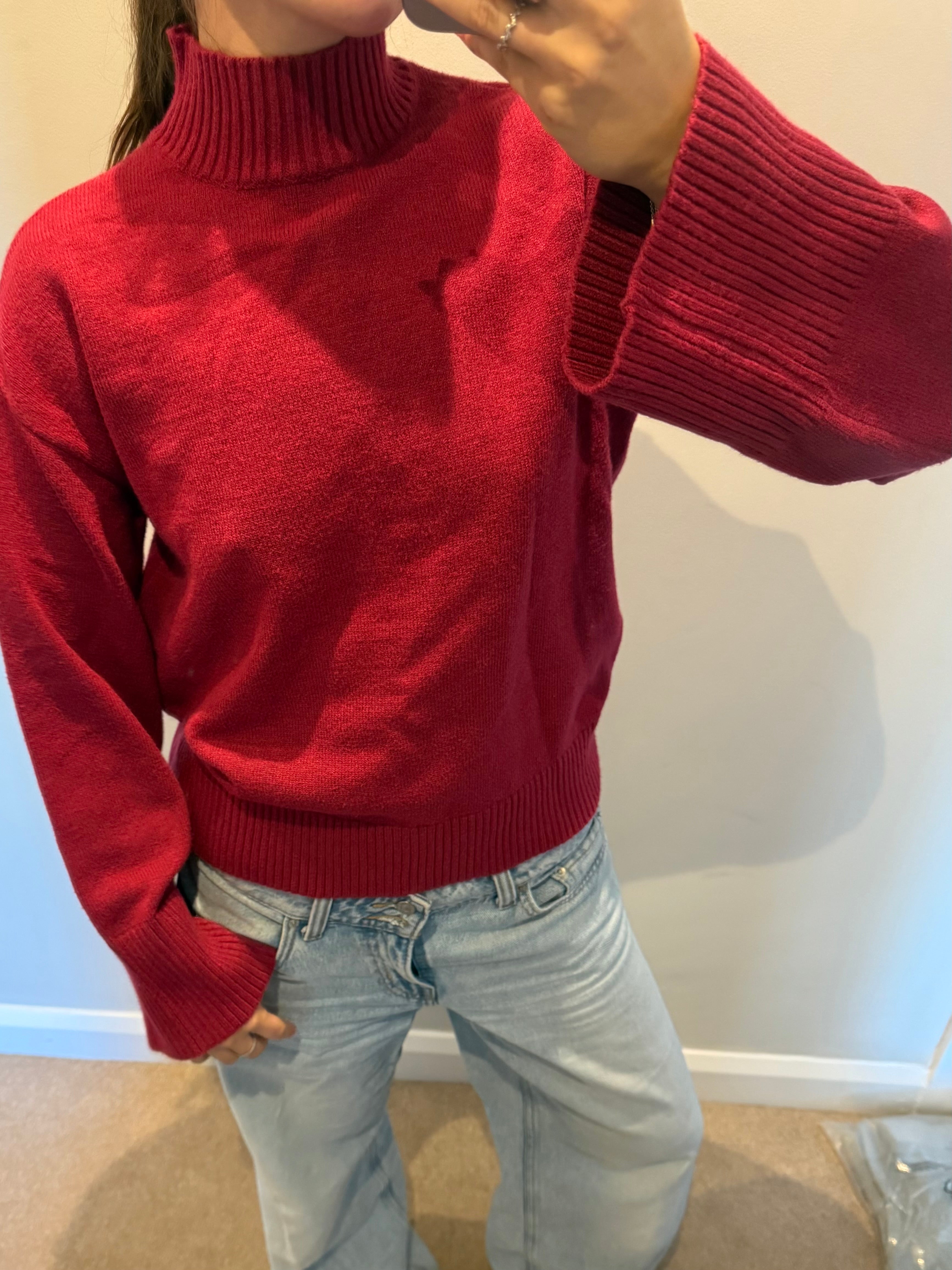 Red jumper size S