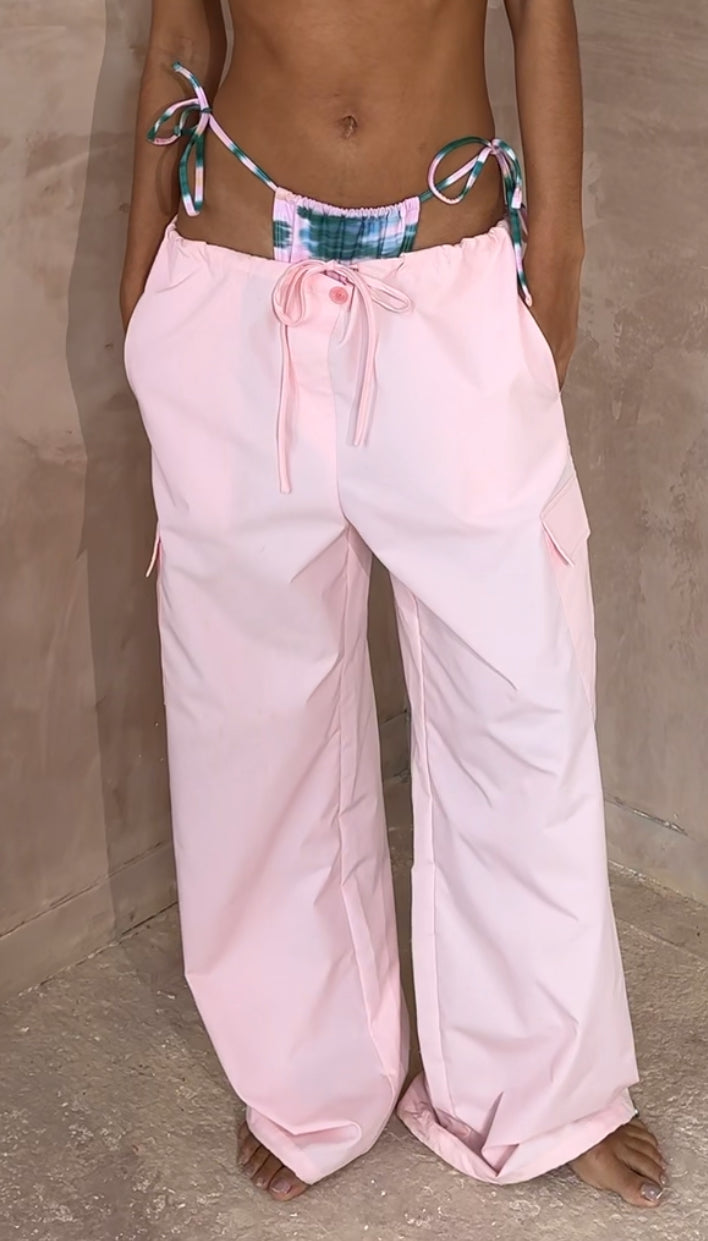 Pink trousers size M/L