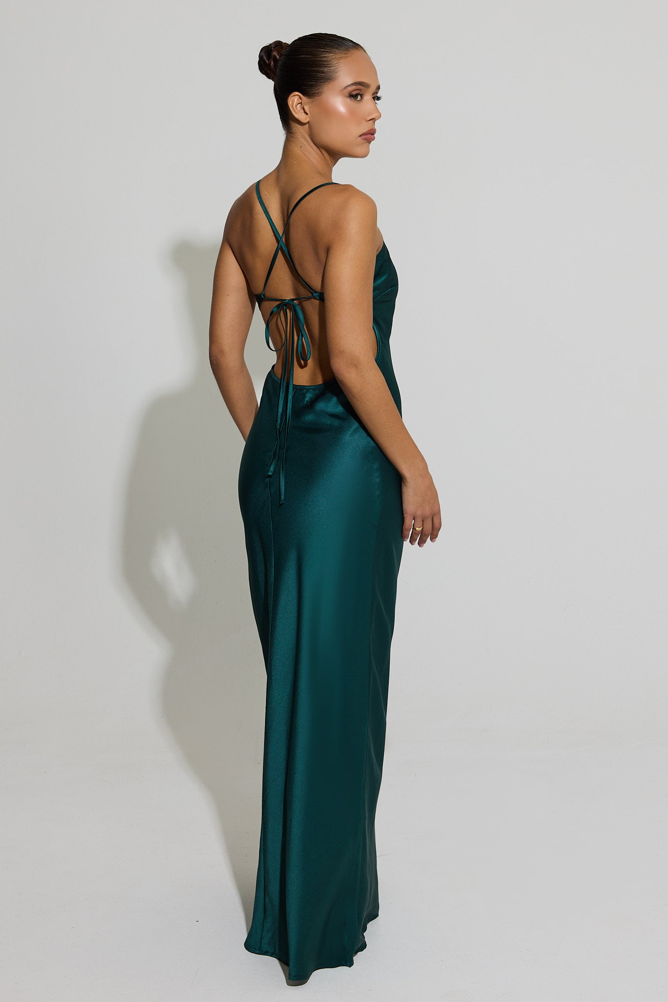 brandi backless maxi dress Brandi Cut Out Maxi Dress - Black
